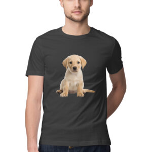 cute dog round neck tshirt