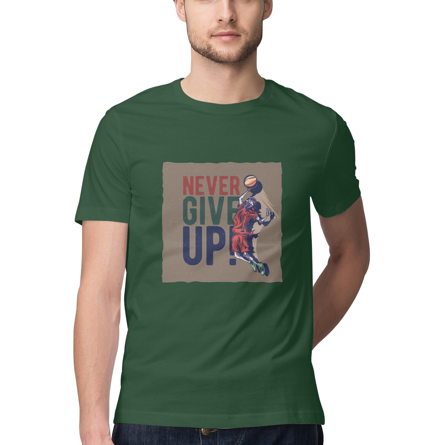 front-68dcfd762d5ab-Olive_Green_S_Men_Round.jpg quote printed t shirt half sleeve
