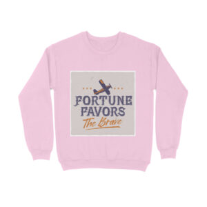 flight printed sweatshirt