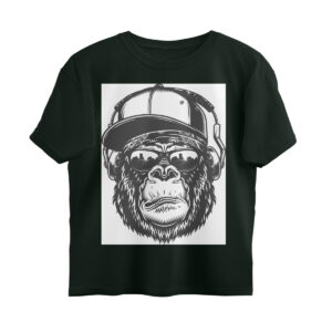 beat kong printed oversized t shirt