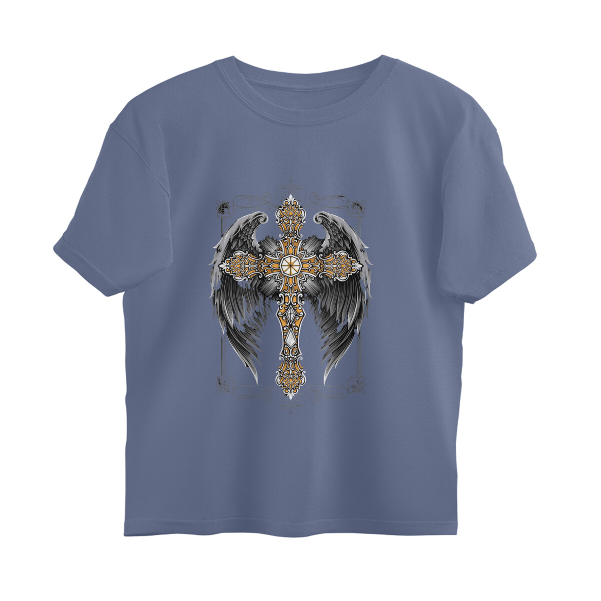front-68df71b0183f7-Steel_Grey_XS_Oversized_T-shirt.jpg eternal cross printed oversized t shirt