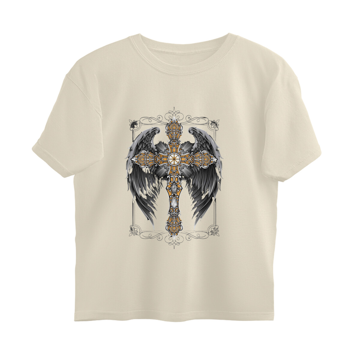 front-68df71b15f7d9-Off_White_XS_Oversized_T-shirt.jpg eternal cross printed oversized t shirt