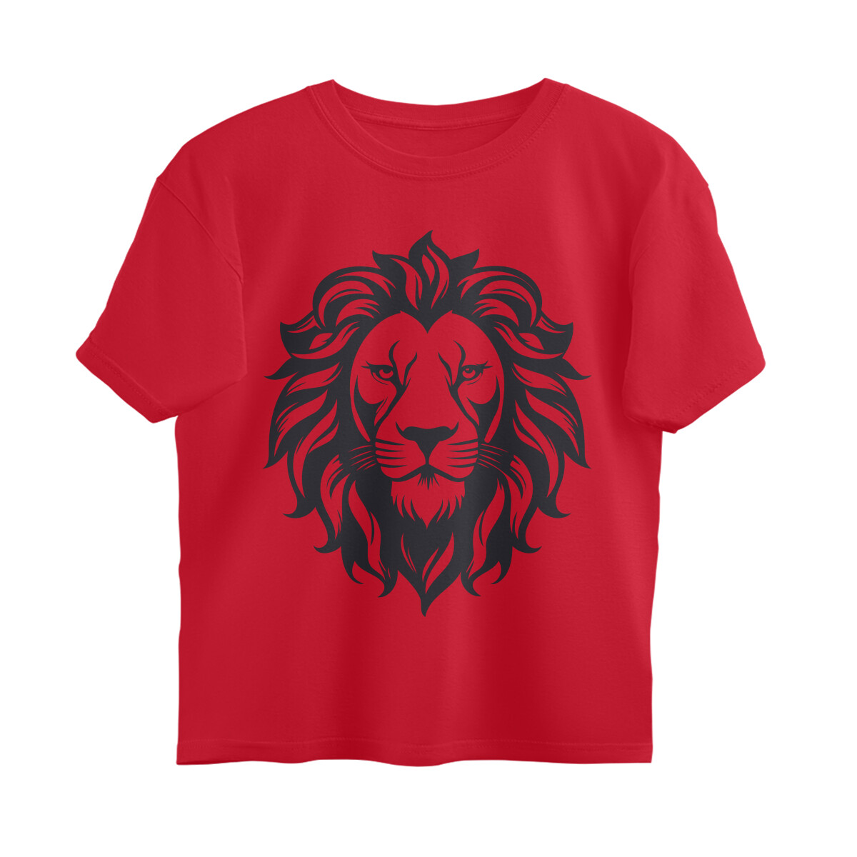 front-68df796c86513-Red_XS_Oversized_T-shirt.jpg lion oversized printed t shirt